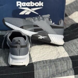 Reebok Men's Flashfilm Gray Athletic Shoes